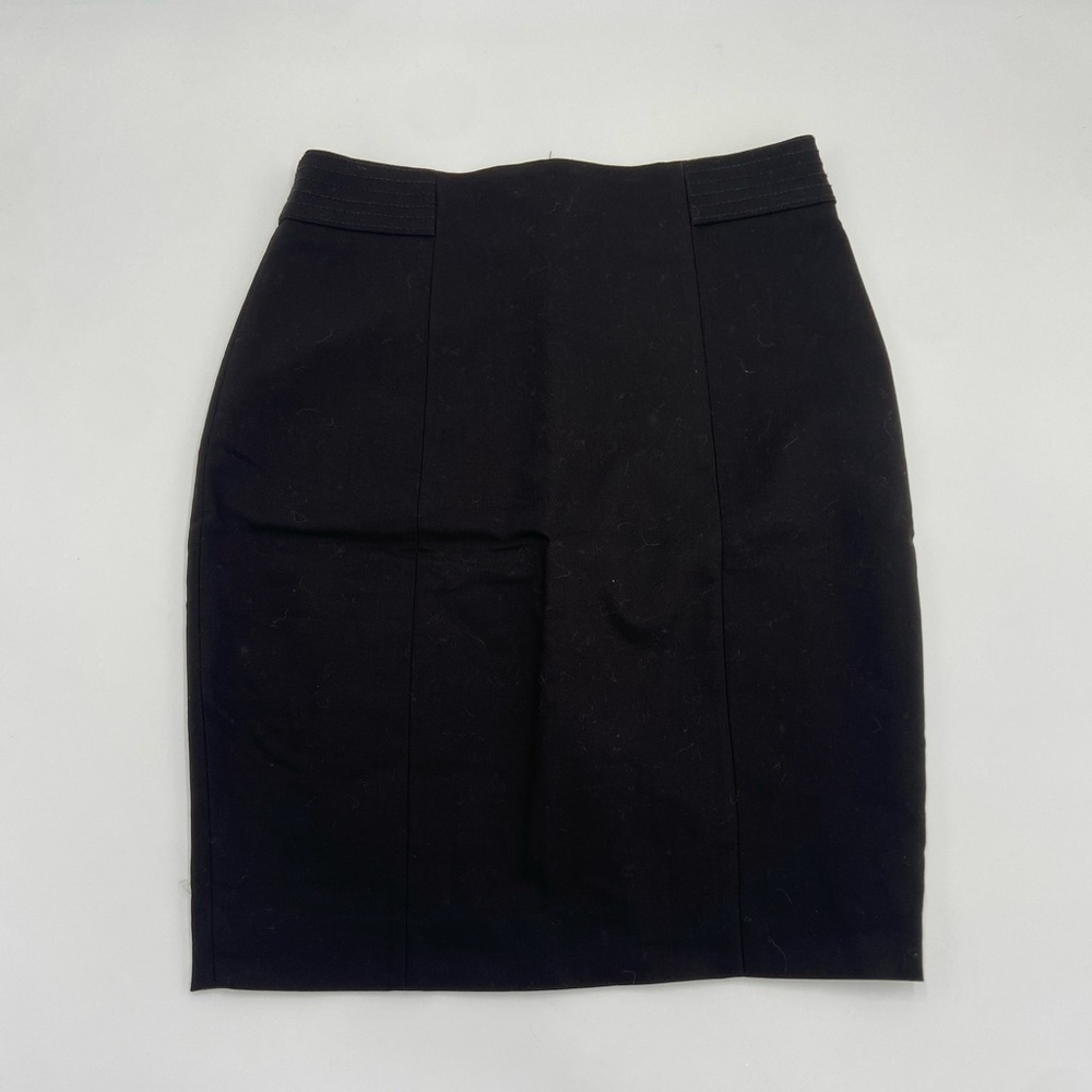Black pencil skirt